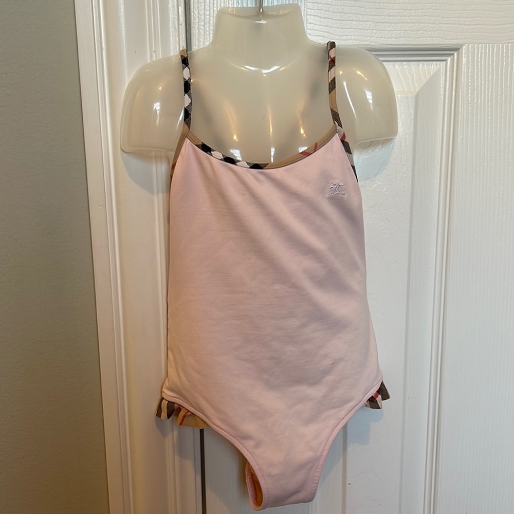 Burberry Pink 4T swimsuit